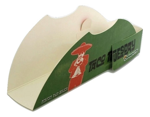 Perfect Taco Holders (10) Pack Paper Mariachi